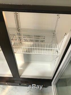 Cornelius Under Counter Double Glass Door Drinks Display Fridge Ergon 900