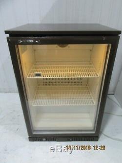 Cornelius Under Counter Single Glass Door Drinks Display Fridge 2 Shelves