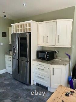 Cream Kitchen including Granite worktops, dishwasher and under counter fridge