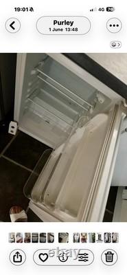 Currys Essentials CUL50W20 Under Counter Fridge White Volume 100L larder vgc CR8