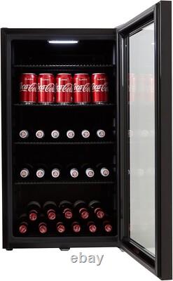 DENT Cookology Under Counter Wine Beer Cooler Fridge 47cm -Black CBC98BK-JP