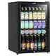 Dellonda Baridi Drinks Cooler 115l Under Counter Fridge Cooler Lock Led Light B