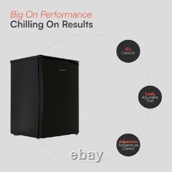 Dent Cookology 130L Undercounter Freestanding Fridge UCFR130BK/E