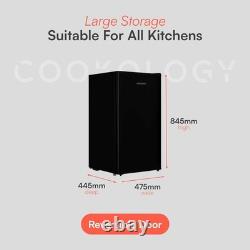 Dent Cookology 80L Under Counter Freestanding Fridge UCIB80BK