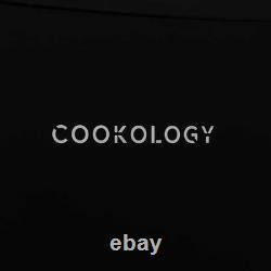 Dent Cookology 80L Under Counter Fridge with Freezer Zone Black- UCIB80BK