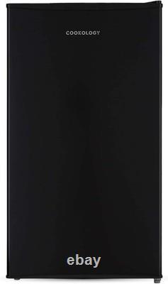 Dent Cookology 93L Freestanding Under Counter Fridge In Black UCIF93BK