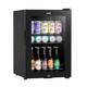 Drinks Fridge 60l With Led Light Black