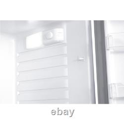 ElectriQ 127 Litre Freestanding Under Counter Larder Fridge Silver eiQ55UCLFS