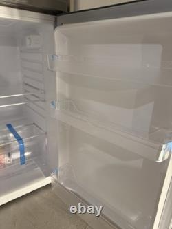 ElectriQ 127 Litre Freestanding Under Counter Larder Fridge Silver eiQ55UCLFS