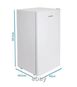 ElectriQ 62 Litre Under Counter Fridge/Freezer White (Energy Rating A+)