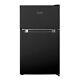 Electriq Under Counter Freestanding Fridge Freezer Black Eiqucffbve