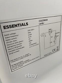 Essentials CUR55W20 Under-Counter Refrigerator White