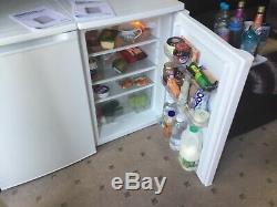 Essentials separate under counter fridge and freezer for sale 18 months old