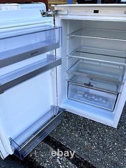 Ex Display Neff KI1213F30G Built in Under counter Integrated Fridge appliance