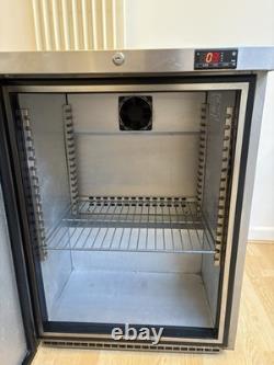 Foster Commercial Undercounter Fridge Stainless Steel Digital Display