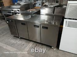 Foster Undercounter 3 Door Fridge Work Top Prep Table Excellent Condition Used