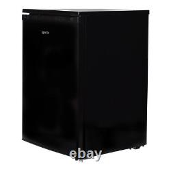 Freestanding Under Counter Fridge, 109 Litre, 55 cm Wide, Black, Igenix IG155B