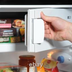 Freestanding Under Counter Fridge, 109 Litre, 55 cm Wide, Black, Igenix IG155B