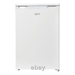 Freestanding Under Counter Fridge, 109 Litre, 55 cm Wide, White, Igenix IG155W