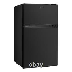 Freestanding Under Counter Fridge Freezer, Black, Igenix IG347FFB Freestanding Under Counter Fridge Freezer, Black, Igenix IG347FFB