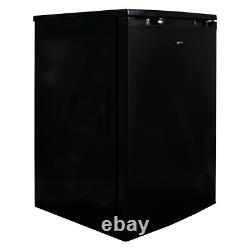 Freestanding Under Counter Larder Fridge, Black, Igenix IG255B Damaged Item