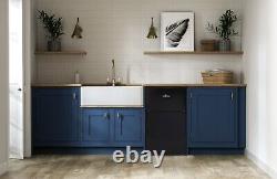 Fridge Freezer Undercounter 86L Black with 4 Freezer Rating Willow WB50UCFF