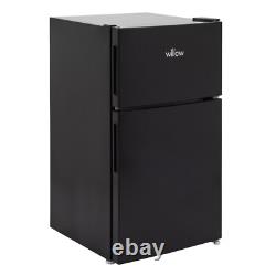Fridge Freezer Undercounter 86L Black with 4 Freezer Rating Willow WB50UCFF