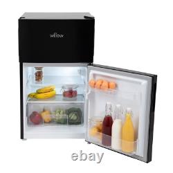 Fridge Freezer Undercounter 86L Black with 4 Freezer Rating Willow WB50UCFF
