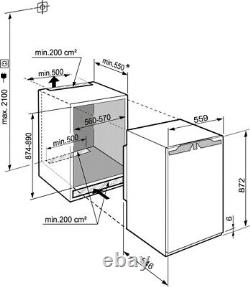 Fridge Liebherr IRf 3900 88cm Integrated Fridge NOT SUITABLE FOR UNDER-COUNTER