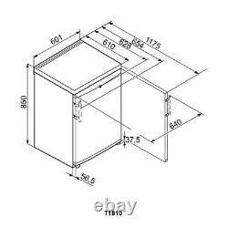 Fridge Liebherr T1810 White Freestanding Undercounter 60cm Larder Fridge