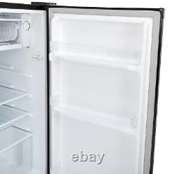 Fridge Undercounter Black 92L Reversible Door Chill Box W48UFIB