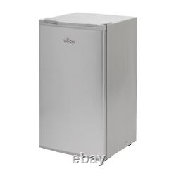 Fridge Undercounter Silver 92L Reversible Door Chill Box Willow W48UFIS