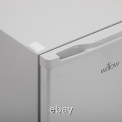 Fridge Undercounter Silver 92L Reversible Door Chill Box Willow W48UFIS