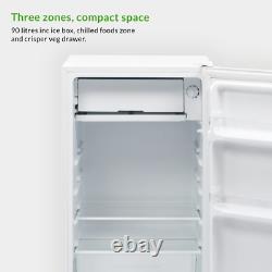 Fridge Undercounter White 92L Reversible Door Chill Box W48UFIW