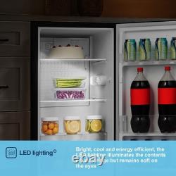 Fridgemaster 92 Litre Freestanding Under Counter Fridge Black MUL4892EB