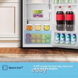 Fridgemaster 92 Litre Freestanding Under Counter Fridge Black MUL4892EB
