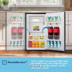 Fridgemaster 92 Litre Freestanding Under Counter Fridge Black MUL4892EB