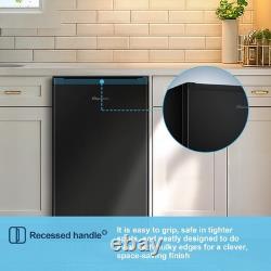 Fridgemaster 92 Litre Freestanding Under Counter Fridge Black MUL4892EB