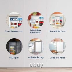 Fridgemaster MUR4894E 82L Under Counter Fridge with LED Lighting, Adjustable Te