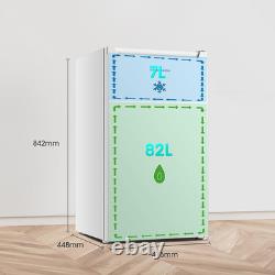 Fridgemaster MUR4894E 82L under Counter Fridge with LED Lighting, Adjustable Tem