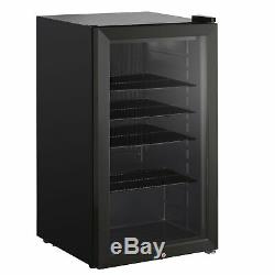 GRADED Cookology CBC98BK Undercounter Drinks Fridge Wine & Beverage Cooler