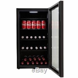 GRADED Cookology CBC98BK Undercounter Drinks Fridge Wine & Beverage Cooler