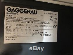 Gaggenau Dual Climate Under Counter Wine Fridge. Stainless Steel With Glass Door