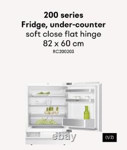 Gaggenau Under Counter Fridge (New in Original Box)