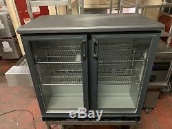 Gamko 2 Door Under Counter Drinks Display Fridge