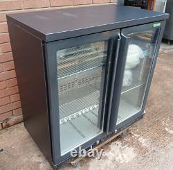 Gamko Mg2/250 Undercounter 2 Door Bottle Fridge, Good Working Order, £295+vat