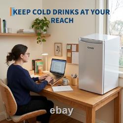 Garvee Under Counter Fridge 92 Litre Mini Fridge 5-Stage Adjustable Temperature