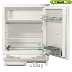 Gorenje RBIU6F091AW Built-undercounter Fridge, Integrated Refrigerator & Ice Box