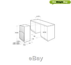 Gorenje RBIU6F091AW Built-undercounter Fridge, Integrated Refrigerator & Ice Box