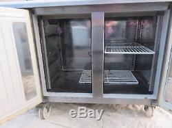 Gram 2 door under counter fridge / Pizza prep Counter priced to sell